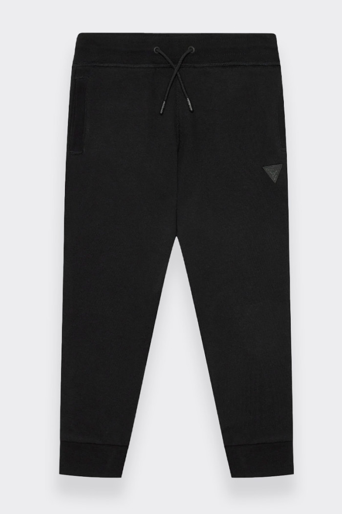 Guess BLACK SPORTY TRACKSUIT TROUSERS
