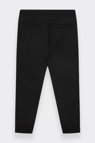 BLACK GUESS SPORTY TRACKSUIT TROUSERS 