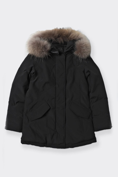 LUXURY ARCTIC PARKA WITH WOOLRICH HOOD 